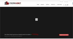 Desktop Screenshot of increhost.com